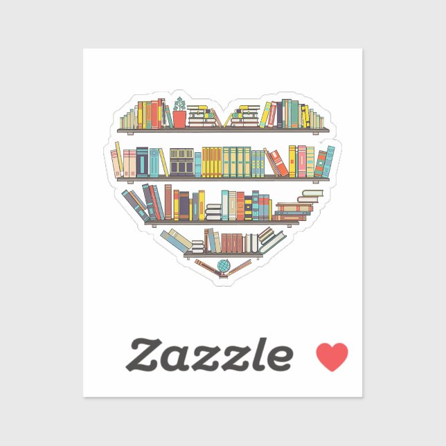 Pegatina Libros de Guay que leen libros para mujeres L (Hoja)