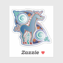 Pegatina Licorne celtique