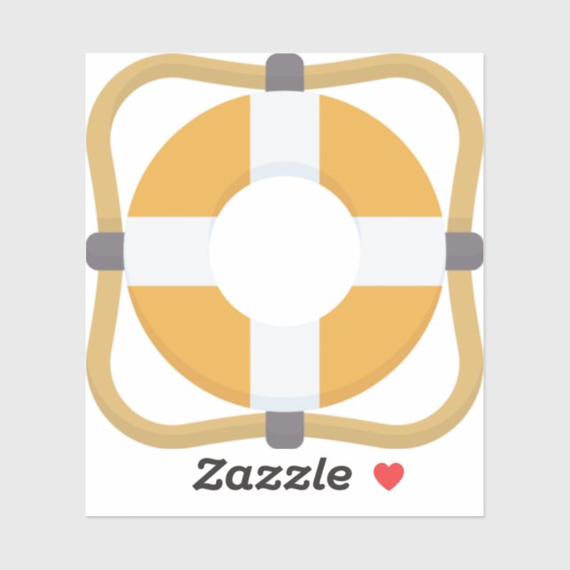 Pegatina Lifesaver (Hoja)