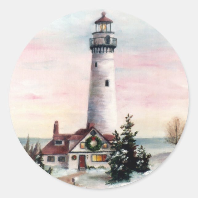 Pegatina ligero de navidades (Anverso)