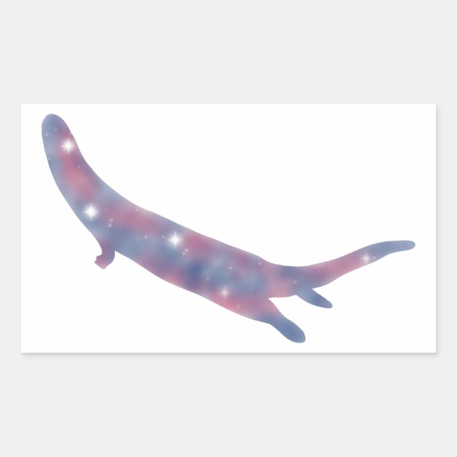 Pegatina ligero del Otter Starscape (Anverso)