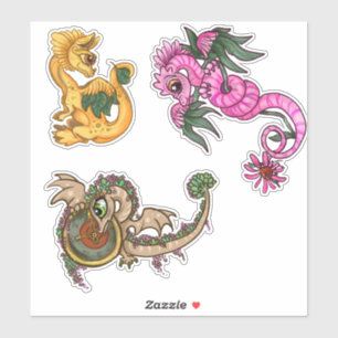 Pegatina Lil Garden Dragons