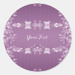 Pegatina Lilac Floral Moderno