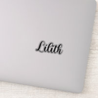 Lilith Name - Caligrafía manuscrita