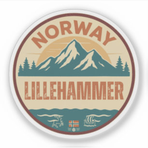 Pegatina Lillehammer, Noruega Noruega