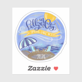 Pegatina Lilly in the City - Spring Lake, NJ - Sticker