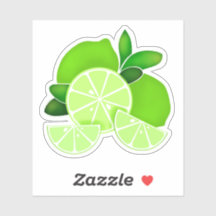 Lima | lonchas de cal | patrón de cítricos soleado