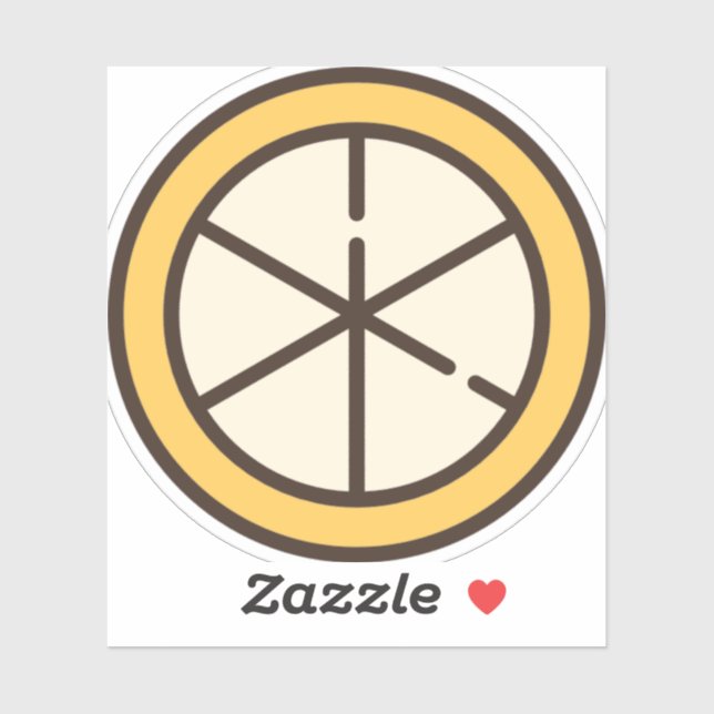 Pegatina limón (Hoja)