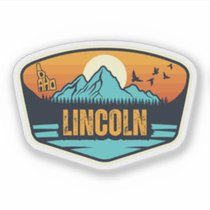 Pegatina Lincoln, Idaho