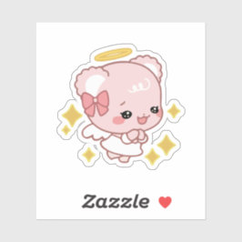 Pegatina lindos cachorros de azúcar