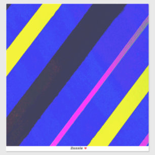 Pegatina Líneas azules