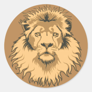 Pegatina Lion Head