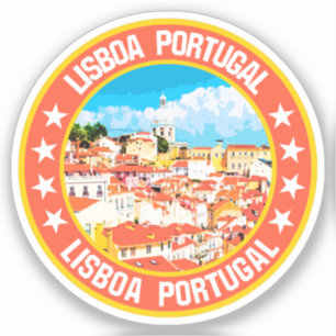 Pegatina Lisboa