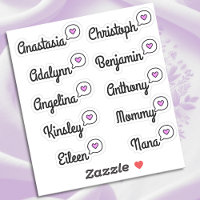 Lista de invitados 10 nombres divertidos burbuja d