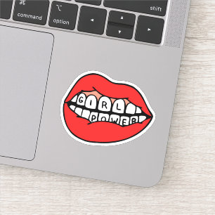 Pegatina Listas de alimentación de Chica