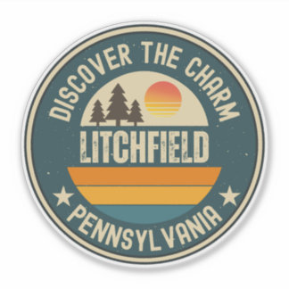 Pegatina Litchfield, Pensilvania