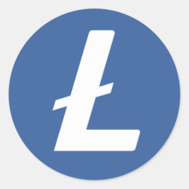 Pegatina Litecoin