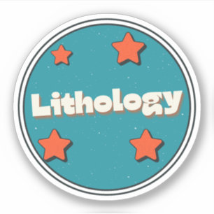 Pegatina Litología