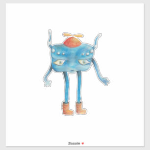 Pegatina Little Alien Pi
