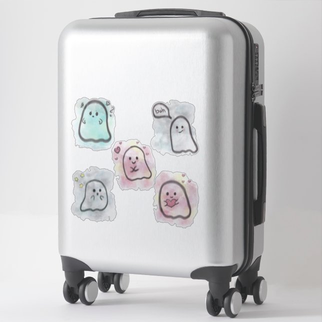 Pegatina Little ghost party 1 separate  (Maleta)