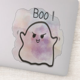 Pegatina Little ghost shouts Boo