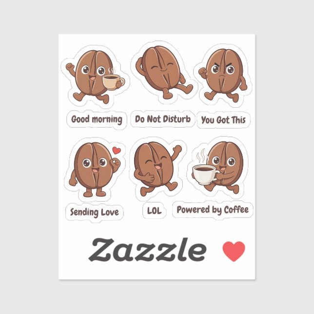 Pegatina Little Kaka’s Daily Work Life (Hoja)