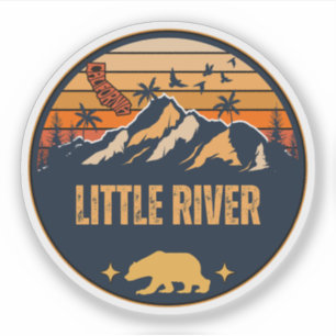 Pegatina Little River, California