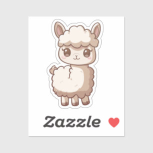Pegatina llama personalizado