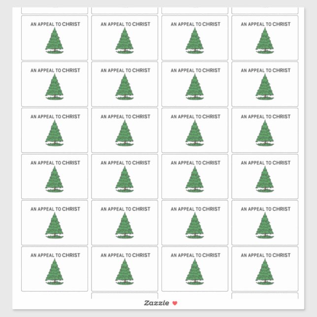 Pegatina Llamado a Cristo (Hoja)