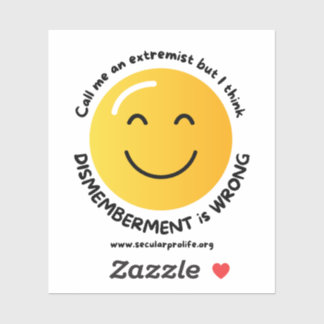 Pegatina Llámame extremista