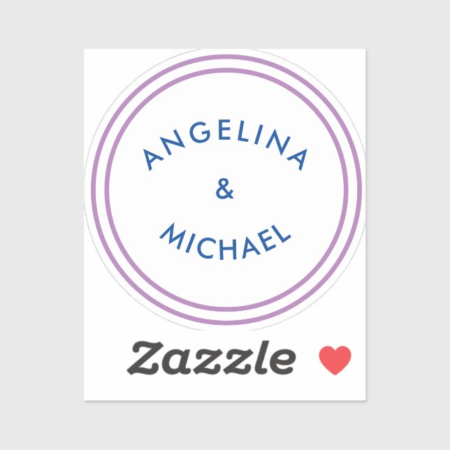 Pegatina Llanura Minimalista moderna única (Hoja)