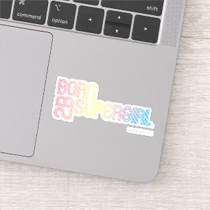 Pegatina Llevado ser Supergirl