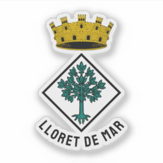 Pegatina Lloret de Mar coat of arms