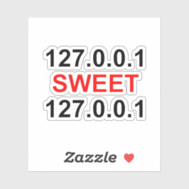 Pegatina localhost local