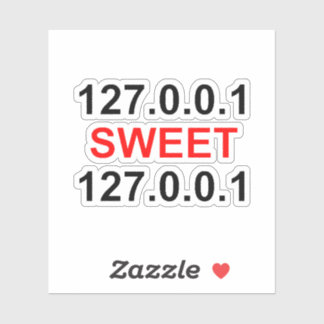 Pegatina localhost local