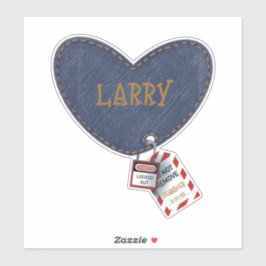 Pegatina Lockout Tagout Love Heart for Electrician