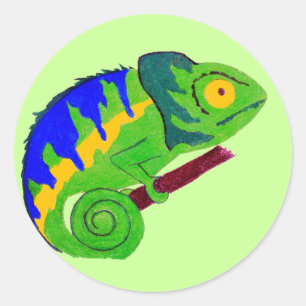 Pegatina Loco Chameleon