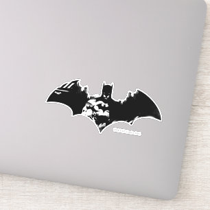 Pegatina Logo de Batman and Gotham Silhouette Bat