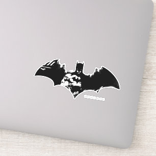 Pegatina Logo de Batman y Gotham Silhouette Bat