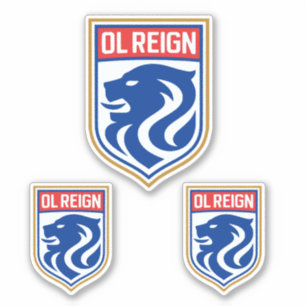 PEGATINA LOGO DE EQUIPO OL REIGN-NWSL -USWNT