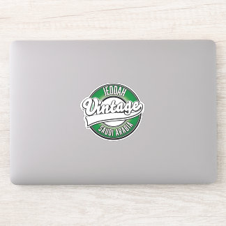 Pegatina logo de jeddah saudi arabia