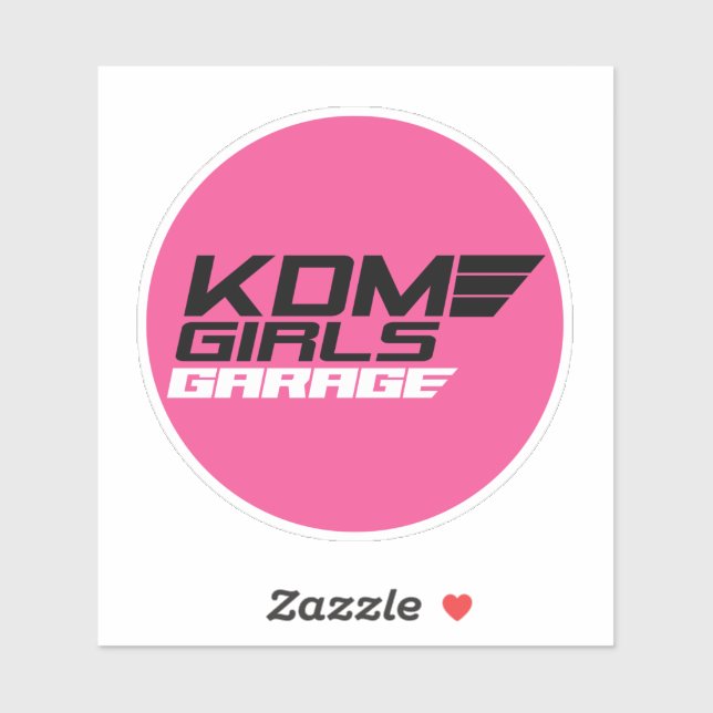 PEGATINA LOGO DE KDM (Hoja)