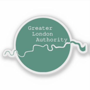 Pegatina Logo de la Autoridad del Gran Londres, Inglaterra