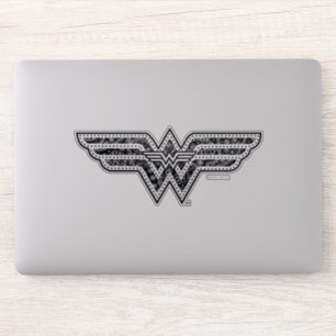 Pegatina Logo de Wonder Woman Paisley