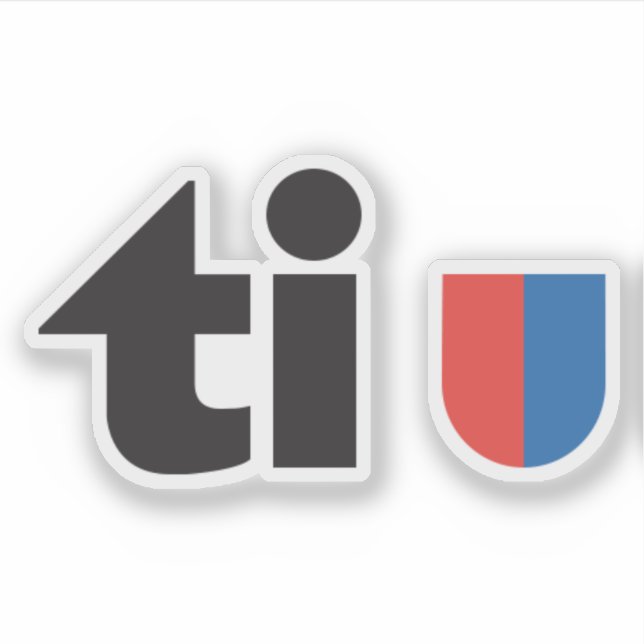 Pegatina Logo del cantón de Ticino, Suiza (Anverso)