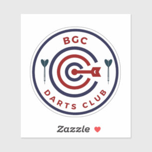Pegatina Logo Del Club Dart De La BGC (Bonafacio Global Cit