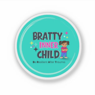 Pegatina Logo del Niño Interior Malcriado 