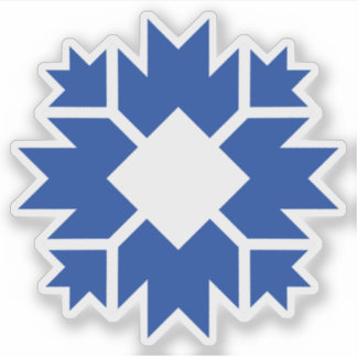 Pegatina Logo of Bloomington, Indiana, USA