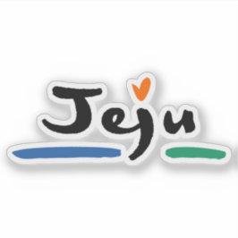 Pegatina Logo of South Jeolla (Jeonnam), South Korea