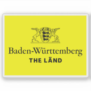 Pegatina Logo oficial de Baden-Württemberg, Alemania - v2